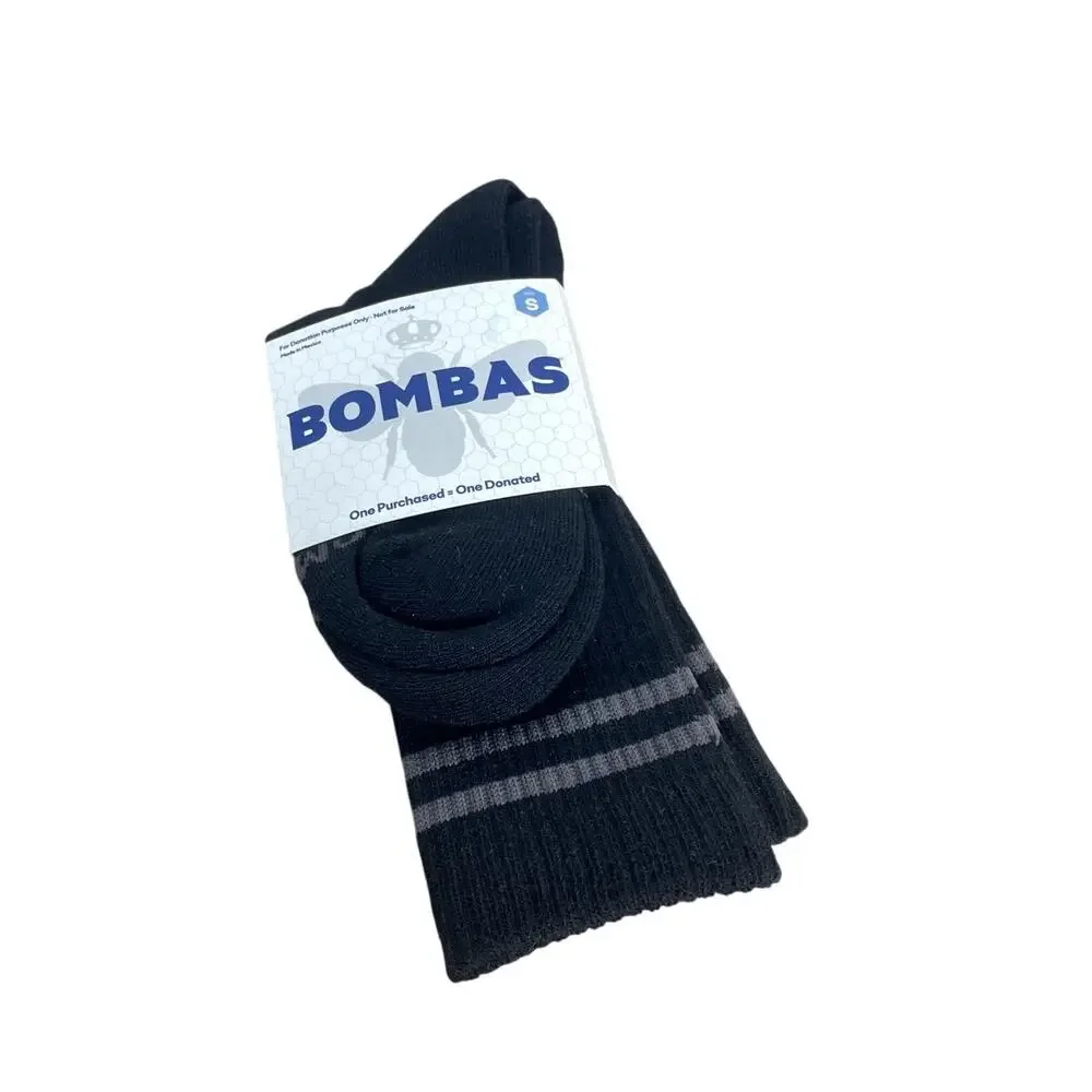NEW Bombas Black socks Small